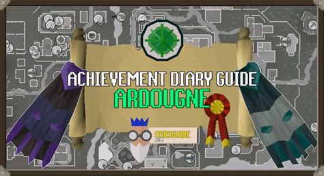 medium ardougne diary|osrs achievement diary skill requirements.